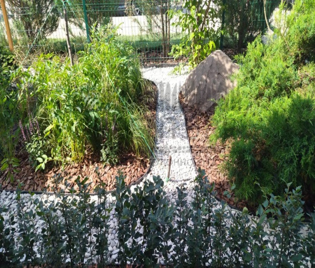 Устройство пошаговой дорожки, КП Изумрудный - фото - 12